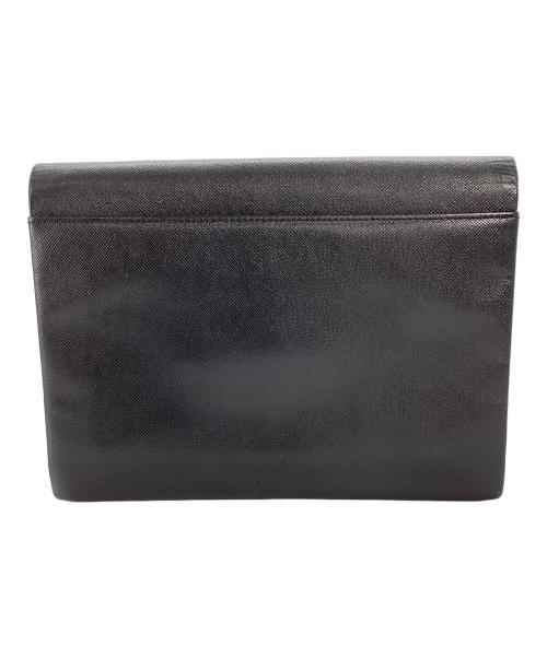 Yves Saint Laurent（イヴサンローラン）Yves Saint Laurent (イヴサンローラン) Yves Saint Laurent クラッチバッグ ブラックの古着・服飾アイテム