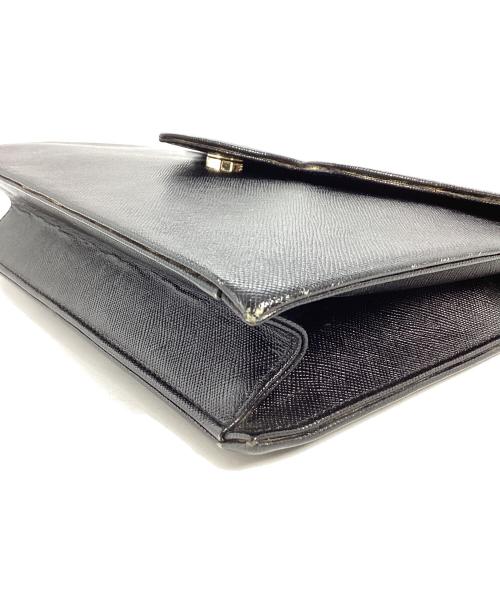 Yves Saint Laurent（イヴサンローラン）Yves Saint Laurent (イヴサンローラン) Yves Saint Laurent クラッチバッグ ブラックの古着・服飾アイテム