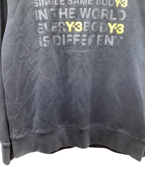 Y-3（ワイスリー）Y-3 (ワイスリー) スウェット ブラック サイズ:XLの古着・服飾アイテム