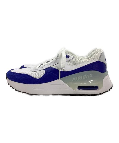 NIKE（ナイキ）NIKE (ナイキ) Air Max SYSTM  エアマックス システム ホワイト×ブルー サイズ:27.5 未使用品の古着・服飾アイテム