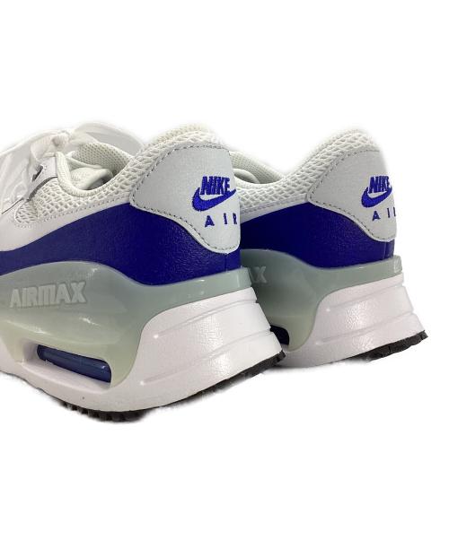 NIKE（ナイキ）NIKE (ナイキ) Air Max SYSTM  エアマックス システム ホワイト×ブルー サイズ:27.5 未使用品の古着・服飾アイテム
