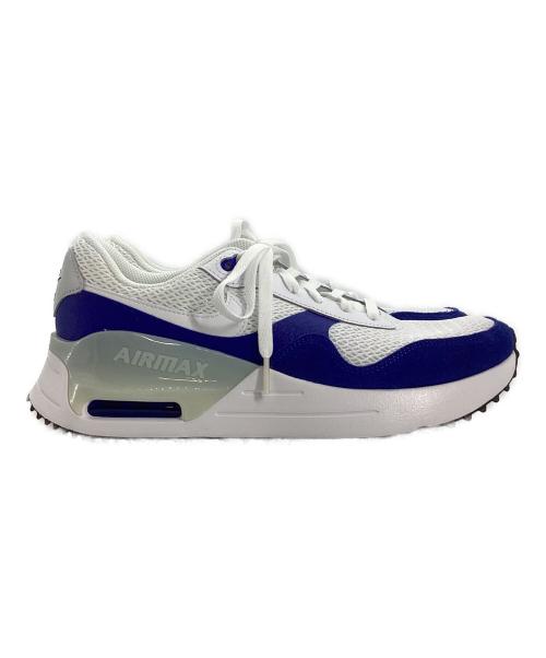 NIKE（ナイキ）NIKE (ナイキ) Air Max SYSTM  エアマックス システム ホワイト×ブルー サイズ:27.5 未使用品の古着・服飾アイテム