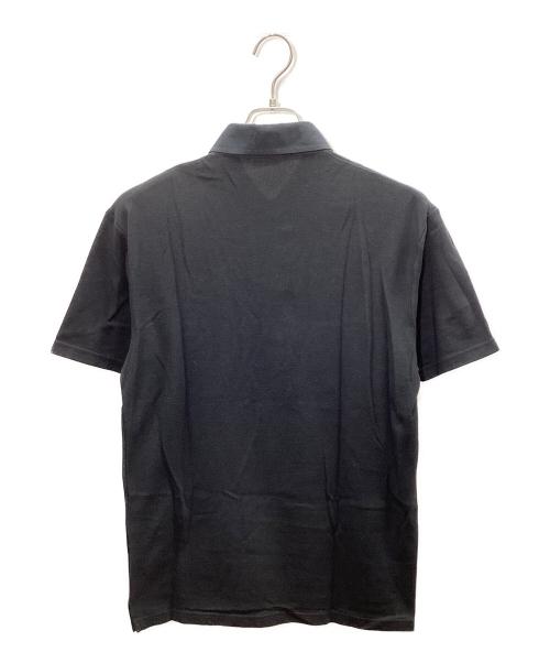 BURBERRY BLACK LABEL（バーバリーブラックレーベル）BURBERRY BLACK LABEL (バーバリーブラックレーベル) ポロシャツ ブラック サイズ:3の古着・服飾アイテム