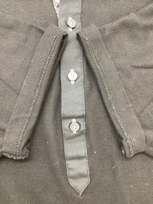 BURBERRY BLACK LABEL（バーバリーブラックレーベル）BURBERRY BLACK LABEL (バーバリーブラックレーベル) ポロシャツ ブラック サイズ:3の古着・服飾アイテム