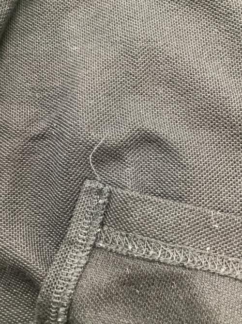 BURBERRY BLACK LABEL（バーバリーブラックレーベル）BURBERRY BLACK LABEL (バーバリーブラックレーベル) ポロシャツ ブラック サイズ:3の古着・服飾アイテム