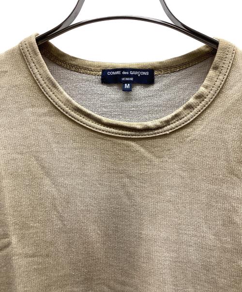 COMME des GARCONS HOMME（コムデギャルソン オム）COMME des GARCONS HOMME (コムデギャルソン オム) 半袖カットソー ベージュ サイズ:Mの古着・服飾アイテム