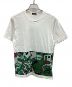 COMME des GARCONS HOMME PLUSコムデギャルソンオムプリュス）の古着「半袖カットソー」｜ホワイト