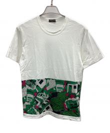 COMME des GARCONS HOMME PLUS（コムデギャルソンオムプリュス）の古着「半袖カットソー」｜ホワイト