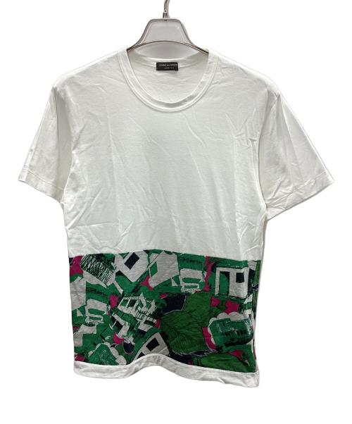 COMME des GARCONS HOMME PLUS（コムデギャルソンオムプリュス）COMME des GARCONS HOMME PLUS (コムデギャルソンオムプリュス) 半袖カットソー ホワイト サイズ:FREEの古着・服飾アイテム
