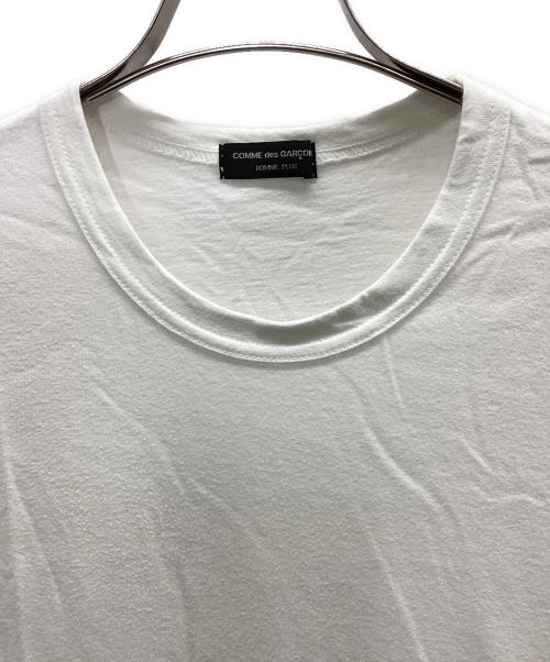 COMME des GARCONS HOMME PLUS（コムデギャルソンオムプリュス）COMME des GARCONS HOMME PLUS (コムデギャルソンオムプリュス) 半袖カットソー ホワイト サイズ:FREEの古着・服飾アイテム