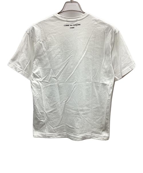 COMME des GARCONS HOMME（コムデギャルソン オム）COMME des GARCONS HOMME (コムデギャルソン オム) 半袖カットソー ホワイト サイズ:Mの古着・服飾アイテム