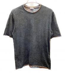 COMME des GARCONS HOMME（コムデギャルソン オム）の古着「半袖カットソー」｜グレー
