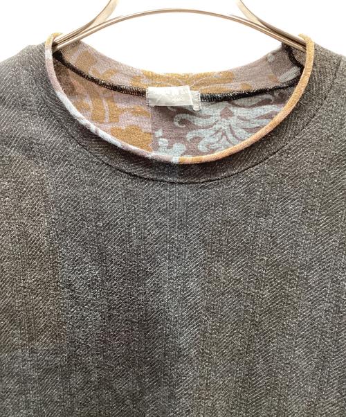 COMME des GARCONS HOMME（コムデギャルソン オム）COMME des GARCONS HOMME (コムデギャルソン オム) 半袖カットソー グレー サイズ:FREEの古着・服飾アイテム