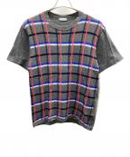 COMME des GARCONS HOMMEコムデギャルソン オム）の古着「半袖カットソー」｜グレー