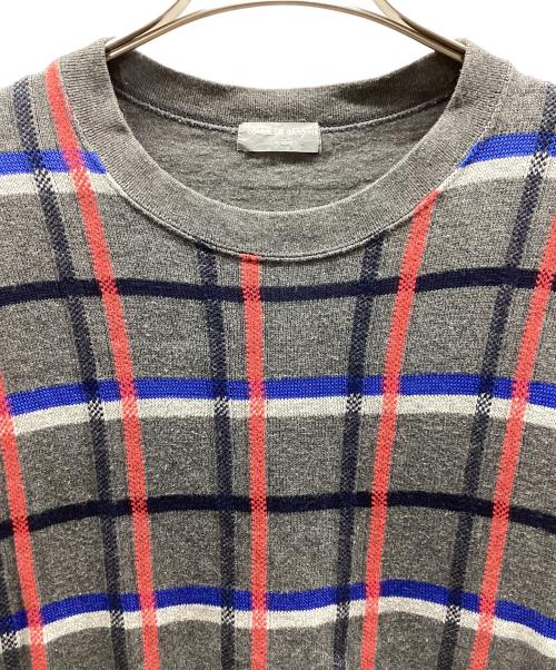 COMME des GARCONS HOMME（コムデギャルソン オム）COMME des GARCONS HOMME (コムデギャルソン オム) 半袖カットソー グレー サイズ:FREEの古着・服飾アイテム