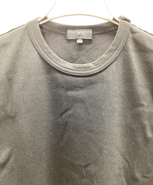 COMME des GARCONS HOMME（コムデギャルソン オム）COMME des GARCONS HOMME (コムデギャルソン オム) 半袖カットソー ブラック サイズ:Mの古着・服飾アイテム