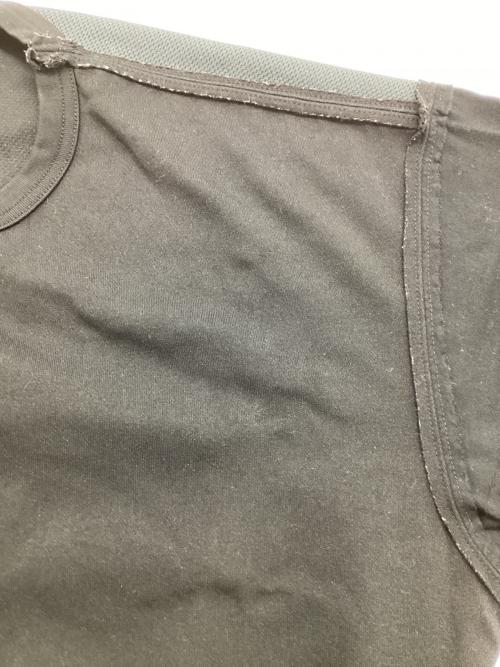 COMME des GARCONS HOMME（コムデギャルソン オム）COMME des GARCONS HOMME (コムデギャルソン オム) 半袖カットソー ブラック サイズ:Mの古着・服飾アイテム