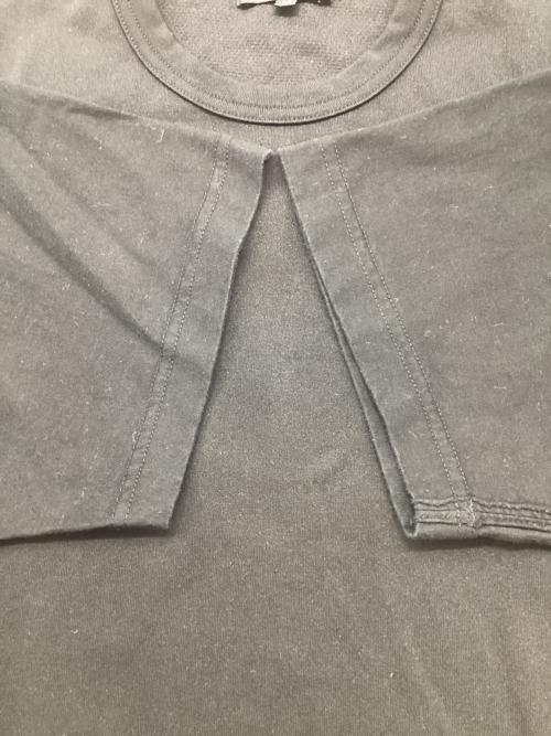 COMME des GARCONS HOMME（コムデギャルソン オム）COMME des GARCONS HOMME (コムデギャルソン オム) 半袖カットソー ブラック サイズ:Mの古着・服飾アイテム