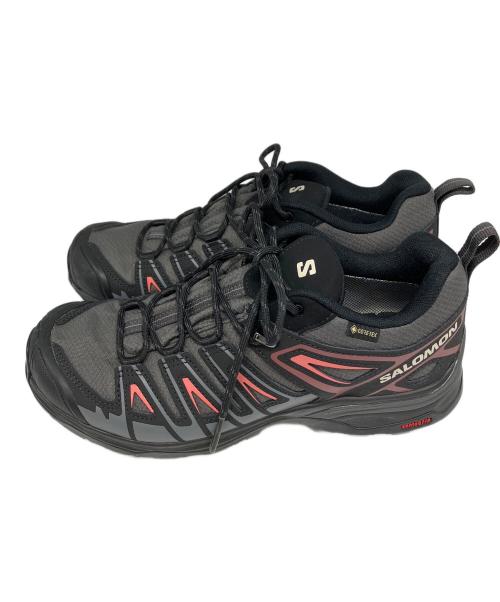 SALOMON（サロモン）SALOMON (サロモン) SALOMON　トレイルランニングシューズ　X ULTRA ピンク×ブラック サイズ:24.5の古着・服飾アイテム