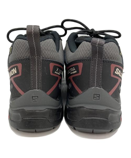 SALOMON（サロモン）SALOMON (サロモン) SALOMON　トレイルランニングシューズ　X ULTRA ピンク×ブラック サイズ:24.5の古着・服飾アイテム