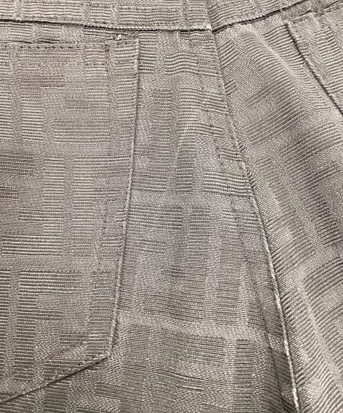 FENDI（フェンディ）FENDI (フェンディ) ズッカ　総柄パンツ ブラック サイズ:44の古着・服飾アイテム