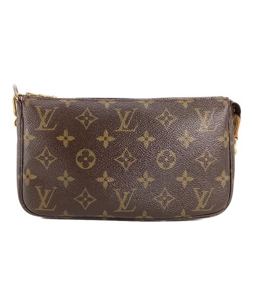 LOUIS VUITTON（ルイ ヴィトン）LOUIS VUITTON (ルイ ヴィトン) ルイヴィトン　	モノグラム　ポシェット・アクセソワール ブラウンの古着・服飾アイテム