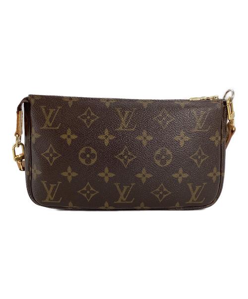 LOUIS VUITTON（ルイ ヴィトン）LOUIS VUITTON (ルイ ヴィトン) ルイヴィトン　	モノグラム　ポシェット・アクセソワール ブラウンの古着・服飾アイテム