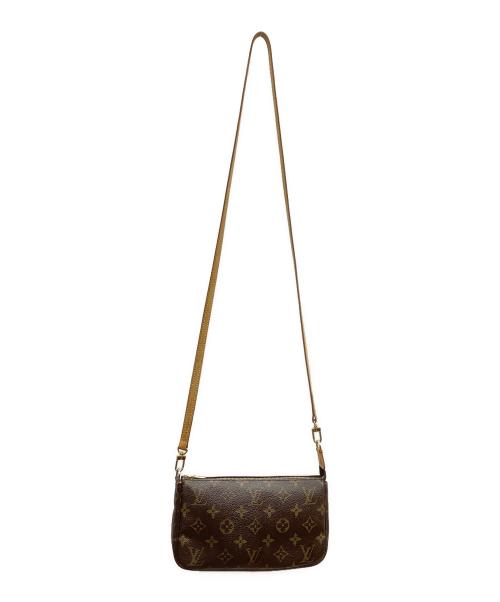 LOUIS VUITTON（ルイ ヴィトン）LOUIS VUITTON (ルイ ヴィトン) ルイヴィトン　	モノグラム　ポシェット・アクセソワール ブラウンの古着・服飾アイテム