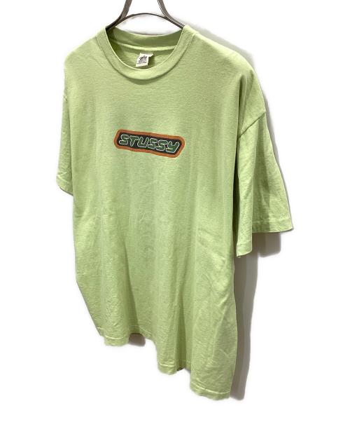 stussy（ステューシー）stussy (ステューシー) stussy　半袖Tシャツ グリーン サイズ:2Xの古着・服飾アイテム