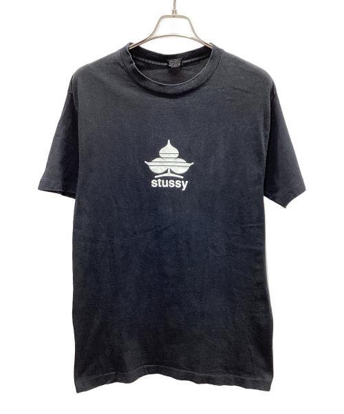 stussy（ステューシー）stussy (ステューシー) stussy　半袖カットソー ブラック サイズ:Lの古着・服飾アイテム
