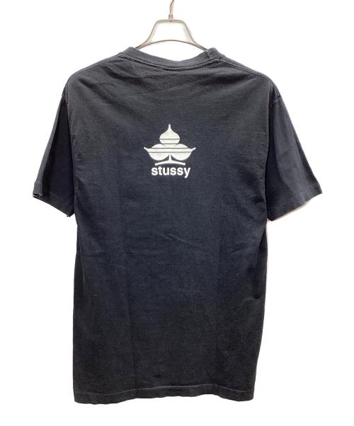 stussy（ステューシー）stussy (ステューシー) stussy　半袖カットソー ブラック サイズ:Lの古着・服飾アイテム