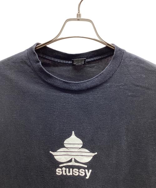 stussy（ステューシー）stussy (ステューシー) stussy　半袖カットソー ブラック サイズ:Lの古着・服飾アイテム