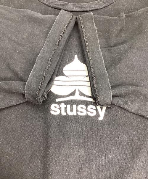 stussy（ステューシー）stussy (ステューシー) stussy　半袖カットソー ブラック サイズ:Lの古着・服飾アイテム