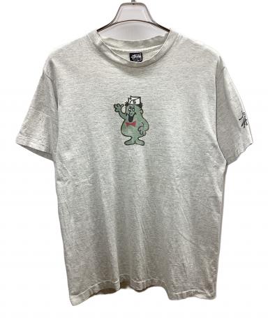 中古・古着通販】stussy (ステューシー) 半袖カットソー グレー サイズ