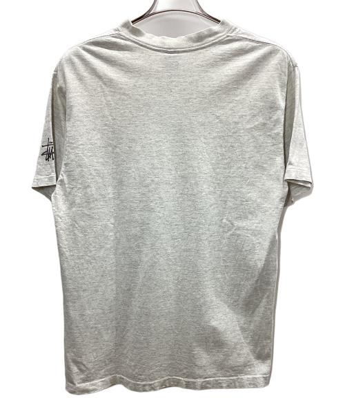 stussy（ステューシー）stussy (ステューシー) 半袖カットソー グレー サイズ:Lの古着・服飾アイテム