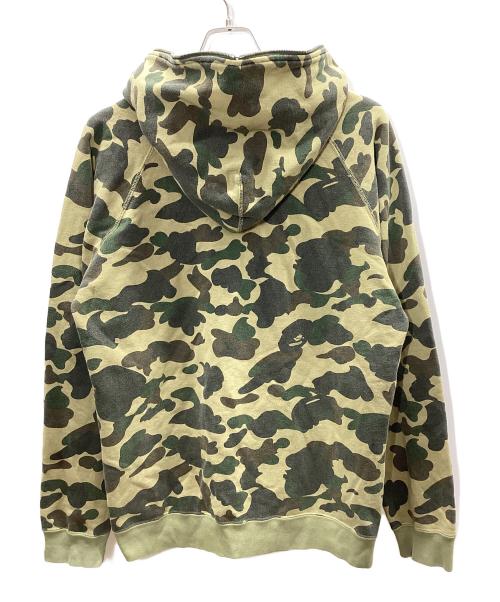 A BATHING APE（アベイシングエイプ）A BATHING APE (アベイシングエイプ) フルジップパーカー カーキ サイズ:Mの古着・服飾アイテム