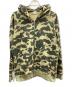 A BATHING APE（アベイシングエイプ）の古着「フルジップパーカー」｜カーキ