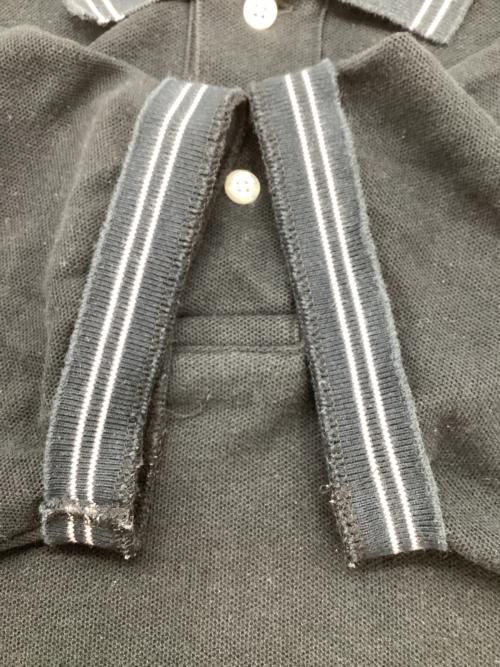 A BATHING APE（アベイシングエイプ）A BATHING APE (アベイシングエイプ) ポロシャツ ブラック サイズ:Mの古着・服飾アイテム
