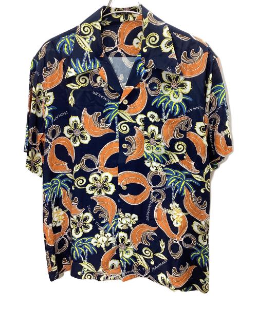 Denham（デンハム）Denham (デンハム) オープンカラーシャツ ネイビー サイズ:Mの古着・服飾アイテム