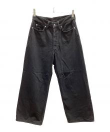 Acne studios（アクネ ストゥディオズ）の古着「ACNE STUDIOS　ルーズフィットジーンズ - 1981」｜ブラック