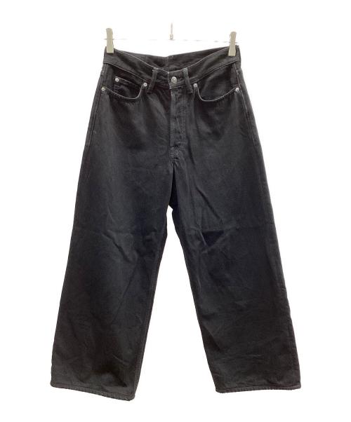 Acne studios（アクネ ストゥディオズ）ACNE STUDIOS (アクネ ストゥディオズ) ACNE STUDIOS　ルーズフィットジーンズ - 1981 ブラック サイズ:XSの古着・服飾アイテム