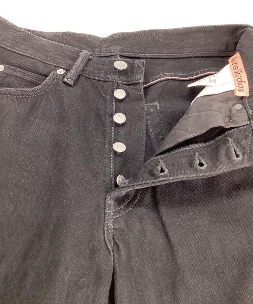 Acne studios（アクネ ストゥディオズ）ACNE STUDIOS (アクネ ストゥディオズ) ACNE STUDIOS　ルーズフィットジーンズ - 1981 ブラック サイズ:XSの古着・服飾アイテム