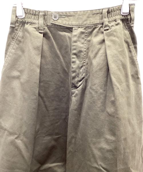 PUBLIC TOKYO（パブリックトウキョウ）PUBLIC TOKYO (パブリックトウキョウ) PUBLIC CHINOS バレルレッグイージー カーキ サイズ:1の古着・服飾アイテム