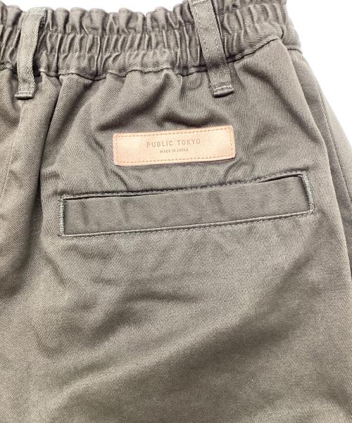 PUBLIC TOKYO（パブリックトウキョウ）PUBLIC TOKYO (パブリックトウキョウ) PUBLIC CHINOS バレルレッグイージー カーキ サイズ:1の古着・服飾アイテム