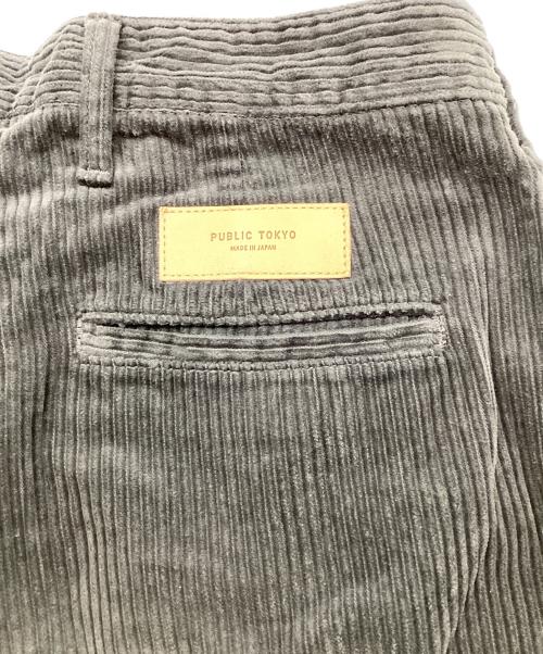 PUBLIC TOKYO（パブリックトウキョウ）PUBLIC TOKYO (パブリックトウキョウ) コーデュロイパンツ ブラック サイズ:1の古着・服飾アイテム