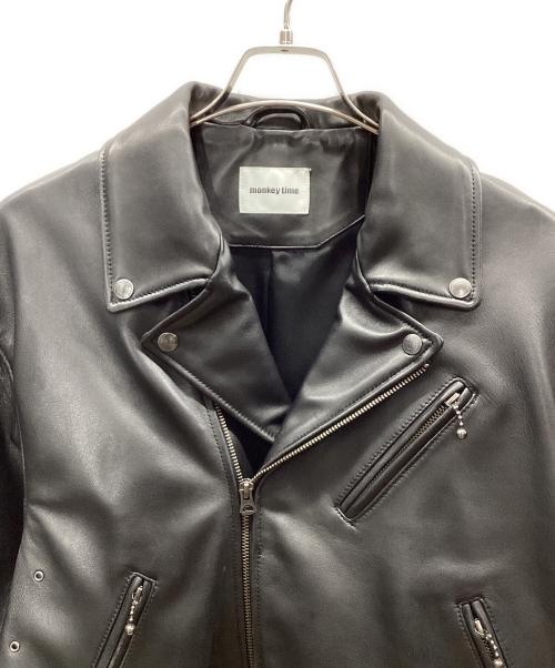 MONKEY TIME（モンキータイム）MONKEY TIME (モンキータイム) Blouson monkey time ブラック サイズ:Sの古着・服飾アイテム