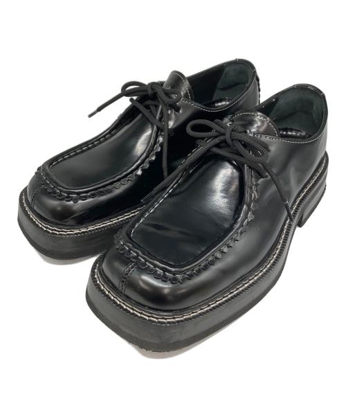 Eytys（エイティーズ）Eytys (エイティーズ) Eytys　レザーダービーシューズ ブラック サイズ:25.5の古着・服飾アイテム