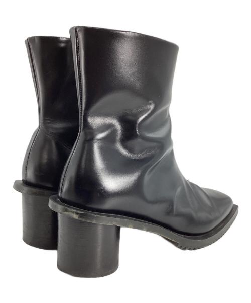 MAISON SPECIAL（メゾンスペシャル）MAISON SPECIAL SPECIAL SHOES FACTORY (スペシャルシューズファクトリー) MAISON SPECIAL　Zip Heel Boots Made In TOKYO ブラック サイズ:25.5の古着・服飾アイテム