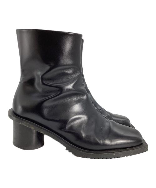 MAISON SPECIAL（メゾンスペシャル）MAISON SPECIAL SPECIAL SHOES FACTORY (スペシャルシューズファクトリー) MAISON SPECIAL　Zip Heel Boots Made In TOKYO ブラック サイズ:25.5の古着・服飾アイテム