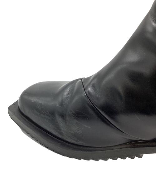MAISON SPECIAL（メゾンスペシャル）MAISON SPECIAL SPECIAL SHOES FACTORY (スペシャルシューズファクトリー) MAISON SPECIAL　Zip Heel Boots Made In TOKYO ブラック サイズ:25.5の古着・服飾アイテム